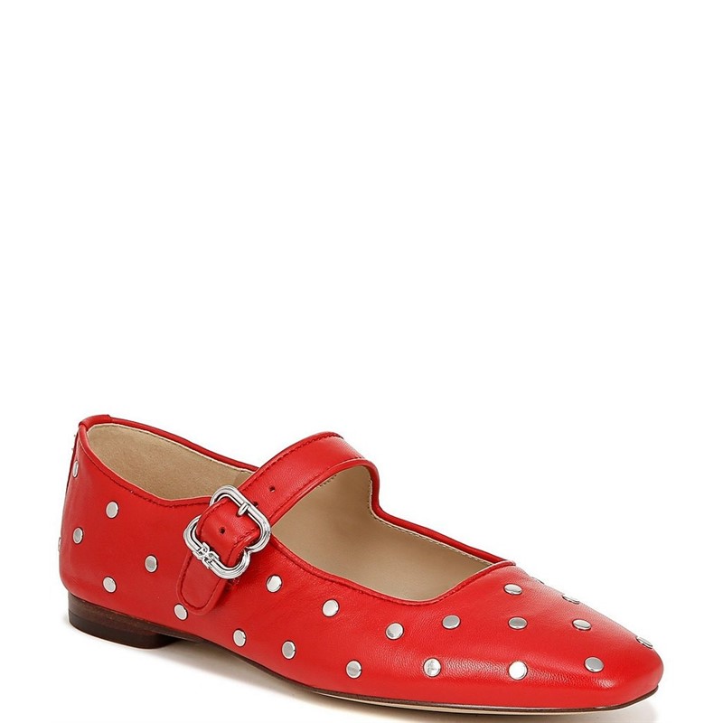 Sam Edelman女鞋平底方头玛丽珍鞋潮牌时尚优雅凉鞋精致春夏季