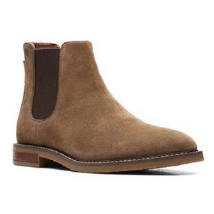 Clarks其乐男士麂皮切尔西靴深口减震撞色潮流时尚正品5588632