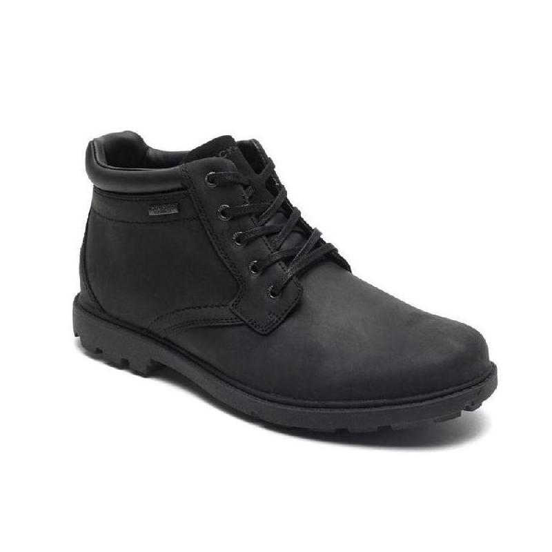 Rockport/乐步男款靴子哑光防水系带耐磨防滑贴合正品13513215