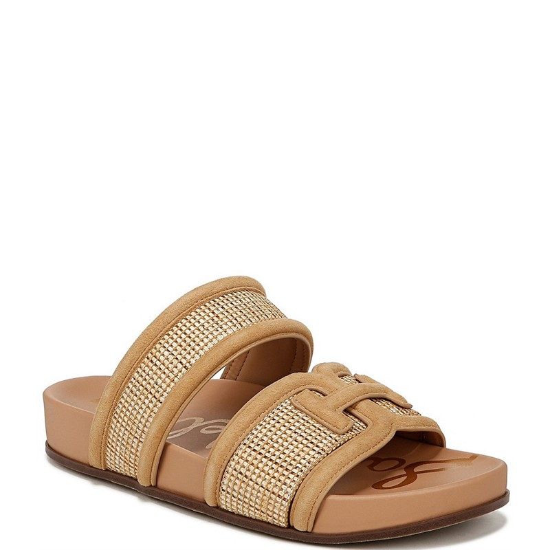 Sam Edelman女鞋平底凉拖外穿拖鞋露趾潮牌时尚通勤百搭春夏季