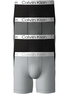 CALVIN KLEIN男士内裤CK三角内裤4条棉质亲肤透气干爽送男友礼物