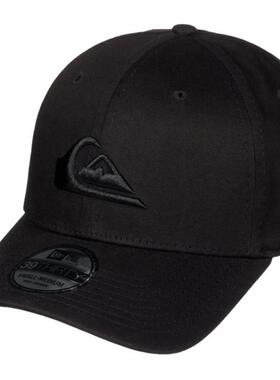 Quiksilver男帽子棒球帽黑色经典休闲帽遮阳帽美国直邮90058866