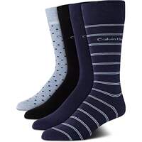 CK Men's socks Calvin Klein Formal socks 4 pairs Sweat-absorbing combed cotton high Socks anti-odor Foot Sports socks thumbnail 8