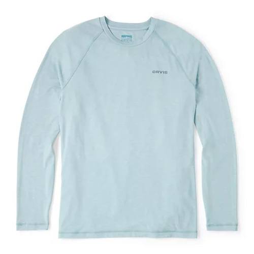 ORVIS男士T恤长袖圆领打底衫运动套头衫UPF50+防晒户外运动衣秋季