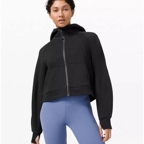 lululemon外套拉链连帽衫