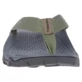 Merrell/迈乐 Мужские шлепанцы с плоской подошвой контрастного цвета, дышащие летние, простые, с плоской подошвой, аутентичные 44524M