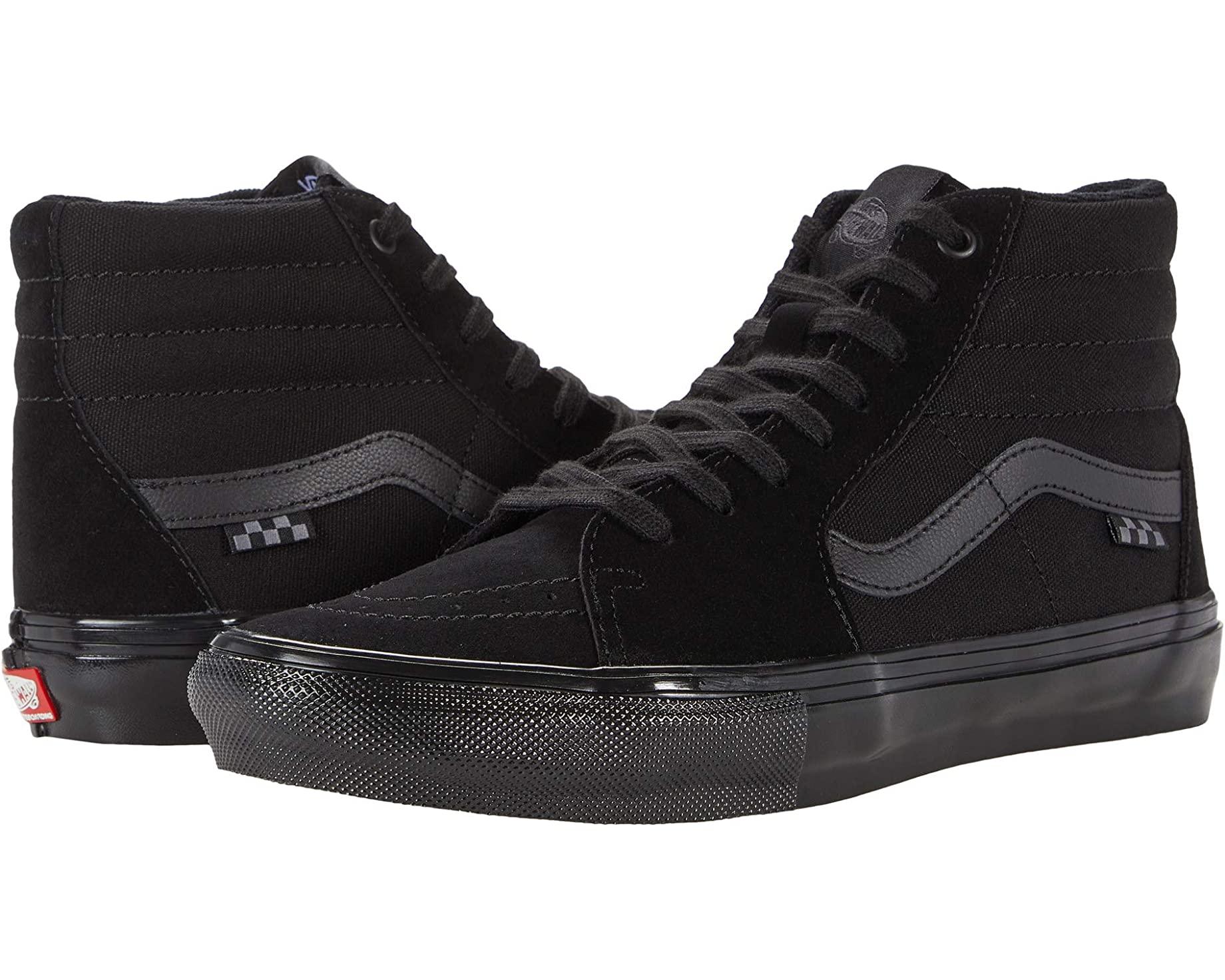 Vans/范斯男士板鞋休闲运动高帮纯皮缓冲防滑春秋SK8-HI爆款热卖