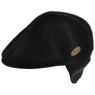 Wool羊毛秋冬保暖护耳防风平顶正品 229164 袋鼠帽子男504 Kangol