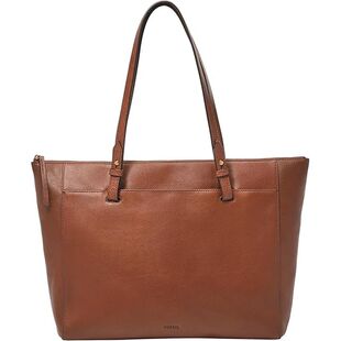 Fossil 英寸电脑包出街 化石女手提包单肩斜挎文件袋休闲皮面15