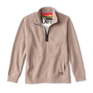 ORVIS男半拉链立领卫衣打底衫长袖春秋时尚亲肤户外舒适透气3HJR