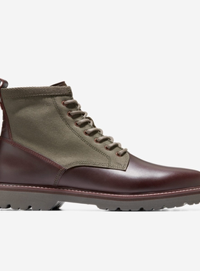 Cole Haan/可汗男中筒靴百搭时尚旅游春秋套脚百搭耐磨防滑C38277