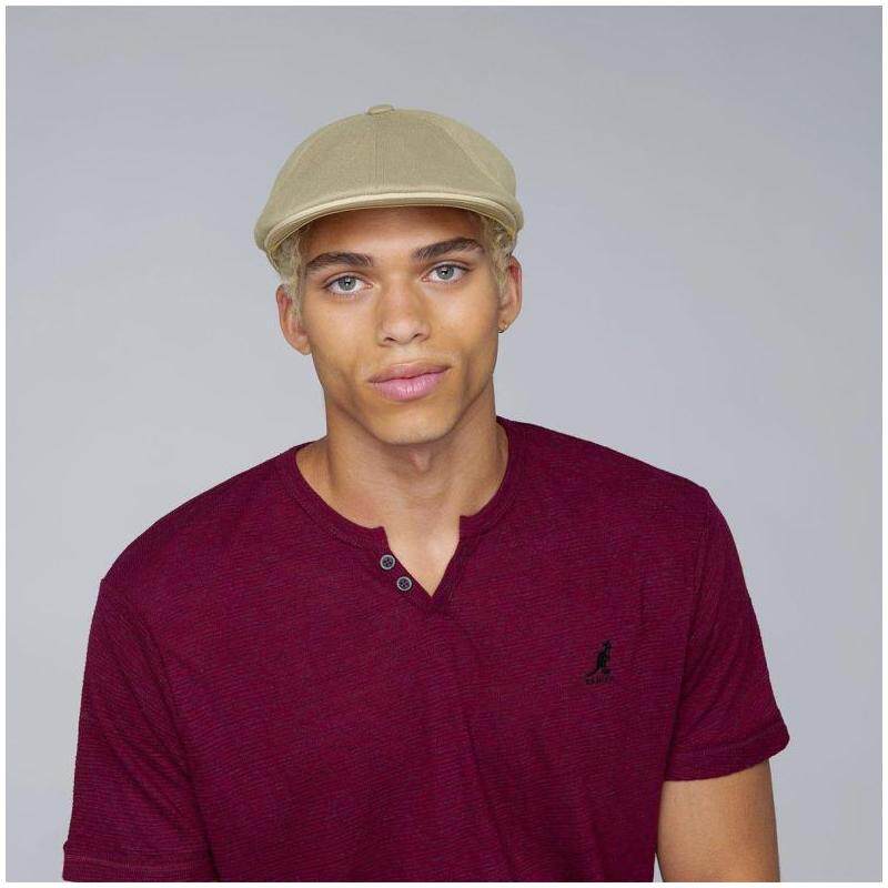 kangol平顶复古中年鸭舌帽正品