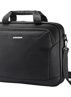 新秀丽Samsonite男电脑包黑色15寸单肩商务公文包正品89441-1041