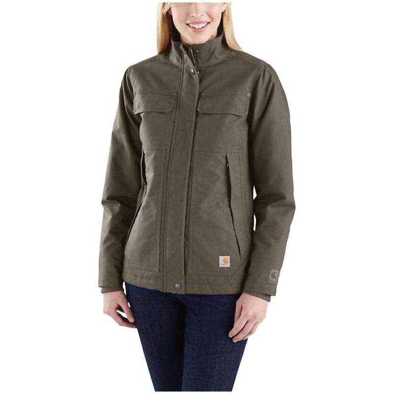 carhartt女士夹克外套拉链防雨抽绳隔热春秋百搭正品4288541