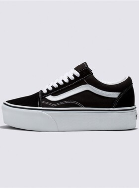VANS/范斯男女情侣款帆布鞋低帮经典休闲春夏厚底Old Skool正品
