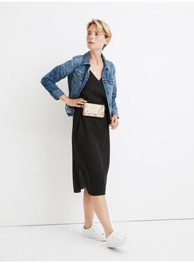 Madewell/美德威尔女外套牛仔夹克深色短款休闲舒适正品F0370