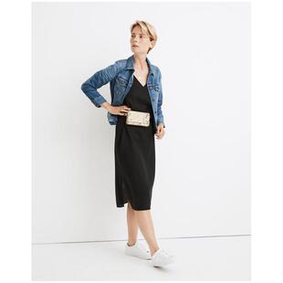 F0370 休闲舒适正品 Madewell 美德威尔女外套牛仔夹克深色短款