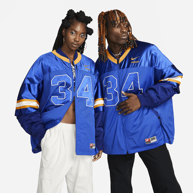 Nike/耐克男款运动外套夹克百搭网眼透气刺绣美国直邮DX6916商场