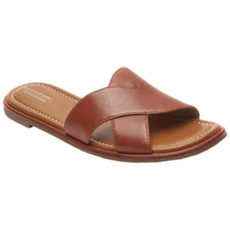 Rockport/乐步女鞋拖鞋平底轻量减震回弹可调节凉鞋正品900792
