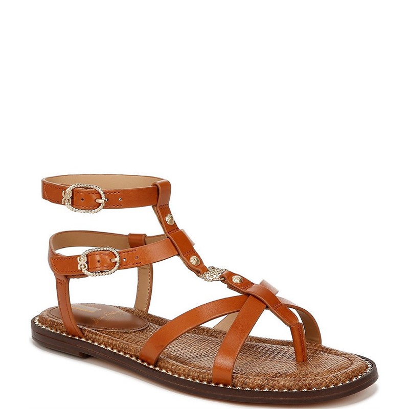 Sam Edelman女平底露趾凉鞋时尚休闲沙滩鞋潮牌轻便百搭春夏季