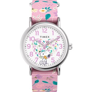 Timex/天美时手表可爱史努比38mm情人节礼物腕表WATCHTW2V77800