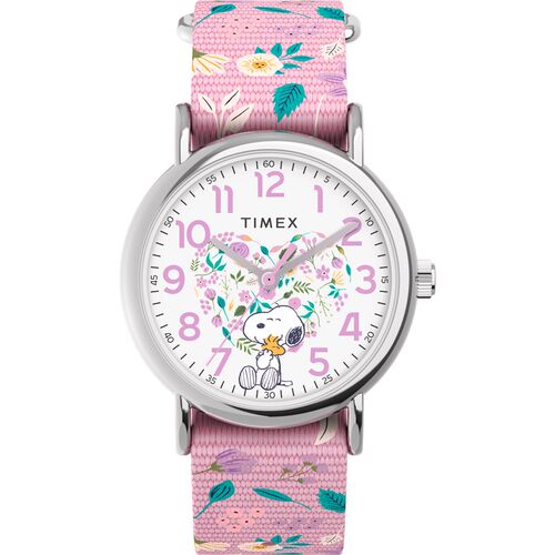 Timex/天美时手表可爱史努比38mm情人节礼物腕表WATCHTW2V77800