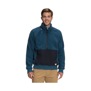 THE NORTH FACE/北面男士外套卫衣羊羔毛立领拉链保暖冬季正品JX