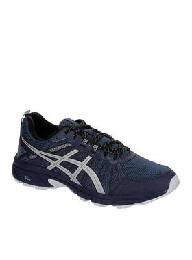 Asics/亚瑟士男运动鞋跑步春秋网面透气低帮复古蓝正品620077