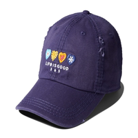 Life is good男女帽情侶棒球帽運(yùn)動(dòng)帽遮陽純棉可調(diào)節(jié)新品9610977