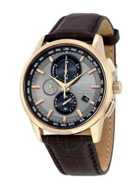 Citizen/西铁城男士手表计时腕表礼物通勤轻奢正品AT8113-04H