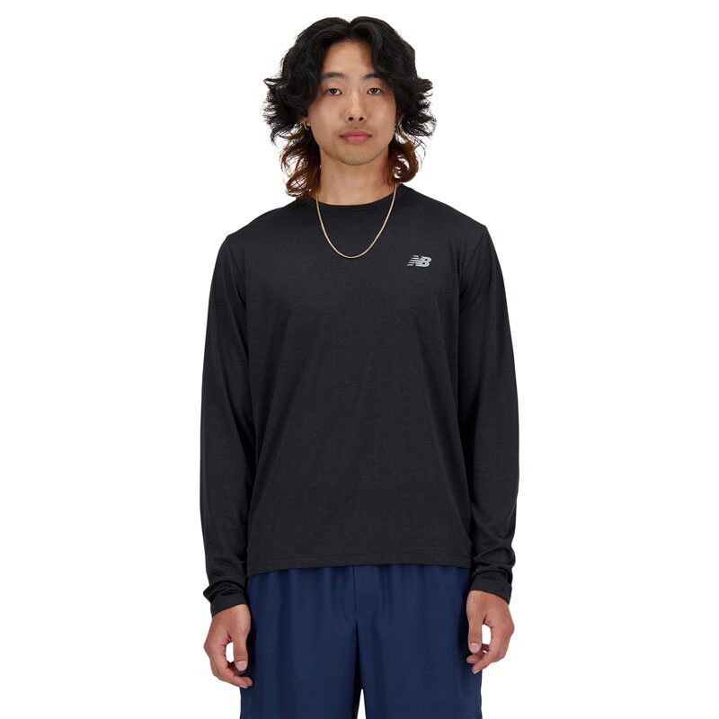 NEW BALANCE NB男士运动休闲T恤长袖套头速干透气舒适9925991