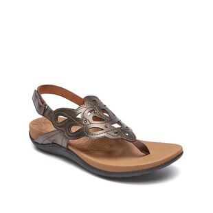 Rockport/乐步女凉鞋平底夹趾时尚潮流抓地防滑潮流露趾夏季正品