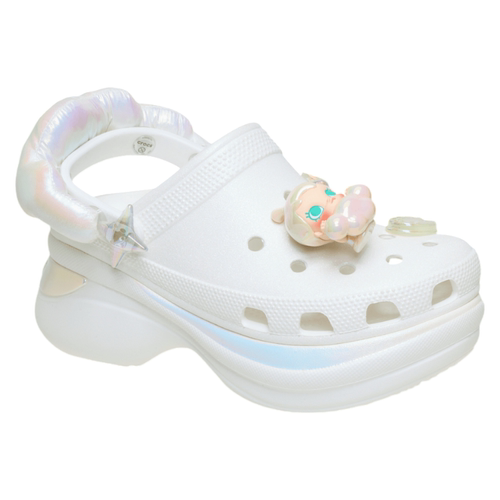Crocs卡骆驰x泡泡玛特MOLLY联名系列Baby Molly炫光小鲸鱼洞洞鞋