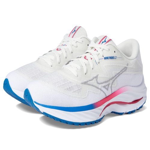 Mizuno/美津浓女鞋运动鞋Wave Rider 27跑步鞋减震系带9864566