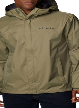 Columbia/哥伦比亚男士Watertight II夹克轻质尼龙雨衣连帽外套