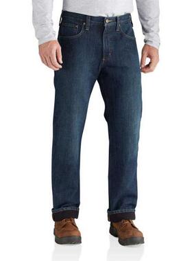 carhartt男士宽松直筒雪花长裤牛仔裤包邮正品B155