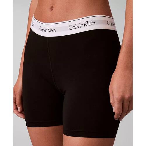 Calvin Klein女士内裤平角裤莫代尔棉休闲短裤高腰设计CK国际大牌