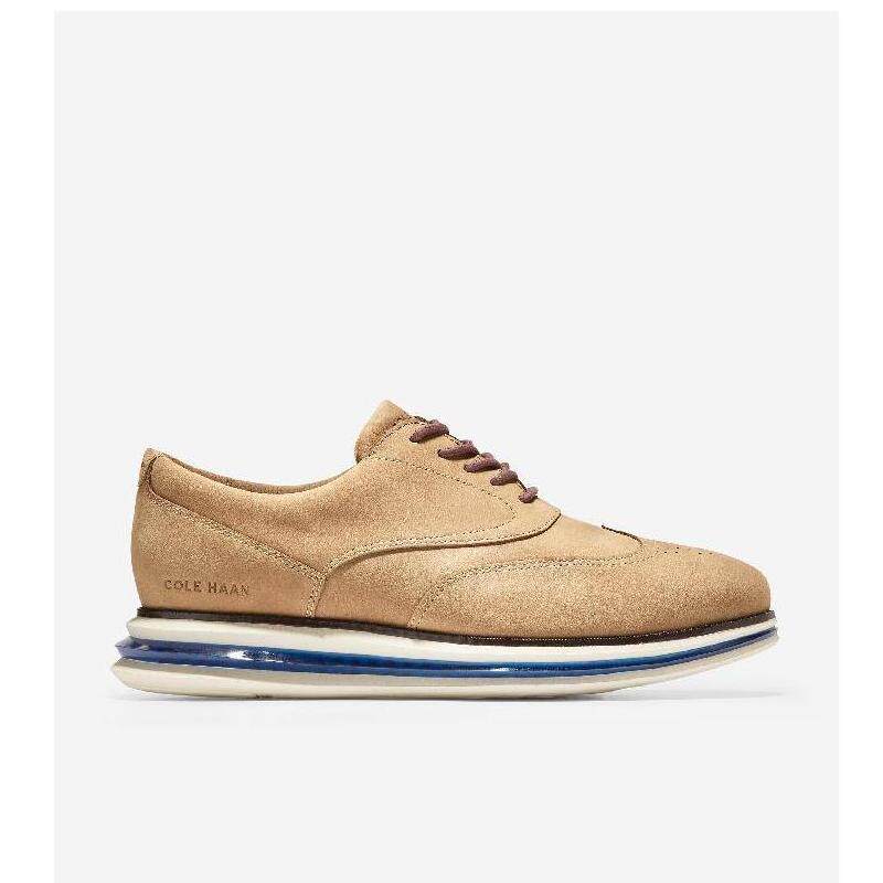 Cole Haan/可汗男休闲皮鞋牛津鞋新款缓冲软垫减震正品C34205