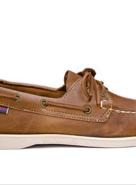 Sebago/仕品高乐福鞋男鞋真皮休闲鞋耐磨橡胶底正品B694512