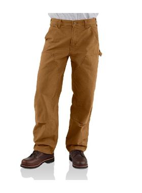carhartt/卡哈特男裤子工装裤中腰纯棉经典时尚直筒长裤正品B136
