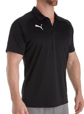 Puma/彪马男POLO衫短袖方领舒适纯色休闲夏季正品Puma01-655608