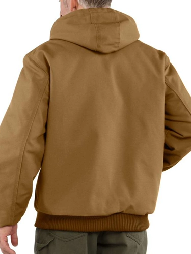 Carhartt Рабочая куртка Carhartt J140 основная мужская куртка с капюшоном из утепленной осенне-зимней парусины 106673