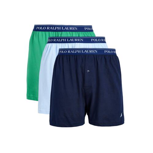 POLO RALPH LAUREN拉夫劳伦男士内裤平角裤四角内裤棉质吸汗6条装