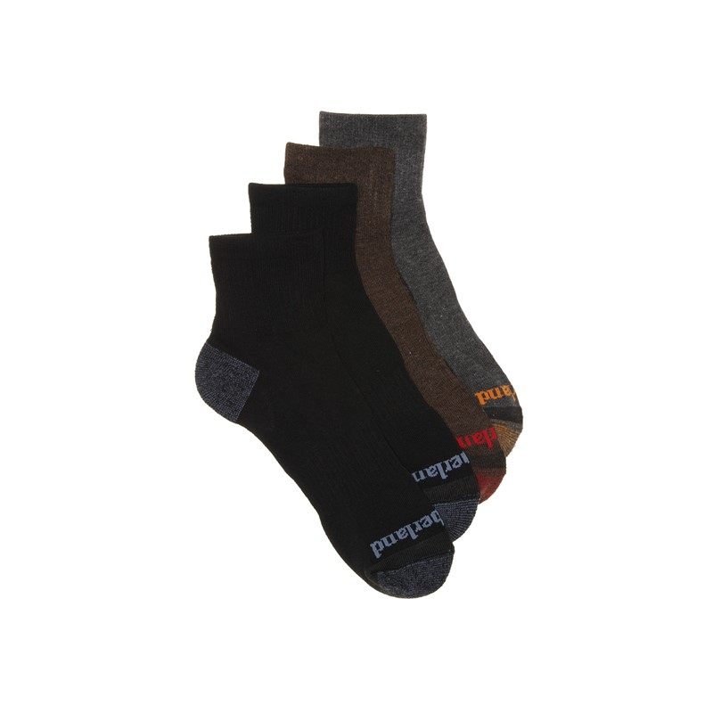 TIMBERLAND/添柏岚运动袜吸汗船袜中筒袜训练长袜4双休闲男正品