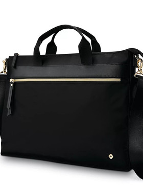 新秀丽Samsonite男女电脑包商务公文包薄款单肩包手提正品128194