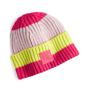 UGG女式粗罗纹针织帽毛线帽保暖秋冬时尚百搭帽子正品14903171