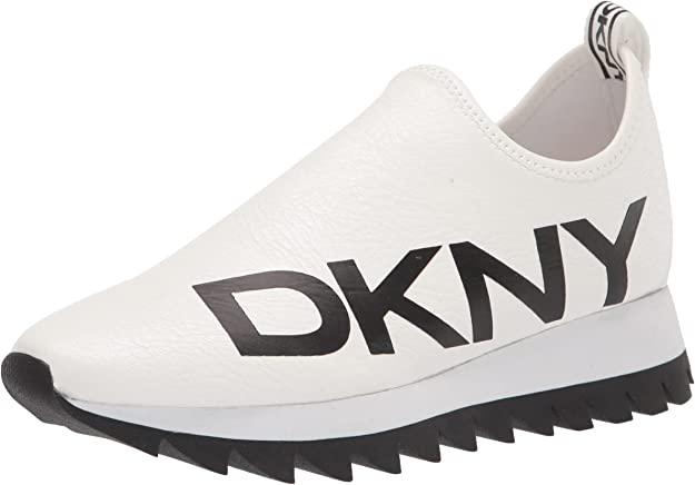 DKNY/唐可娜儿女士时尚休闲鞋一脚蹬耐磨防滑字母正品20150452