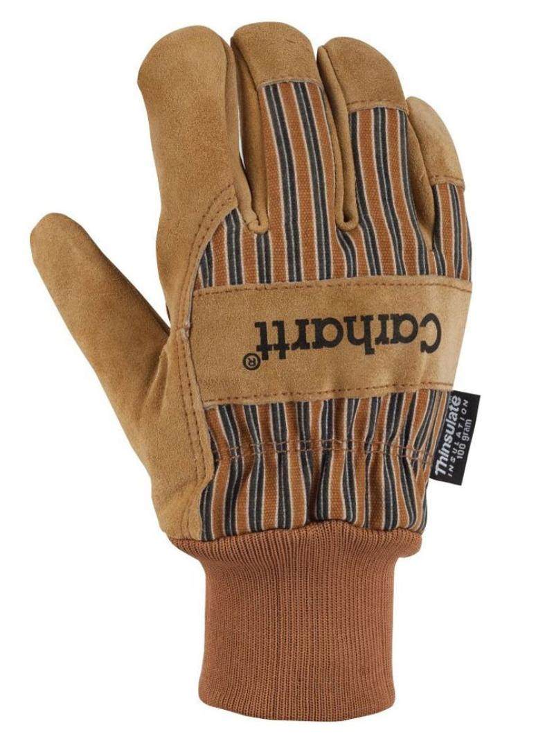 carhartt男士拼色保暖工作手套