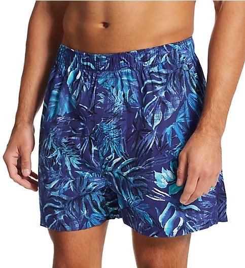 tommy bahama男运动短裤印花松紧腰户外宽松舒适透气正品tb72401x