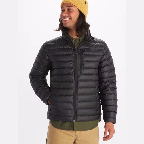 MARMOT/土拨鼠男羽绒服Highlander夹克700蓬轻便防寒秋冬户外外套